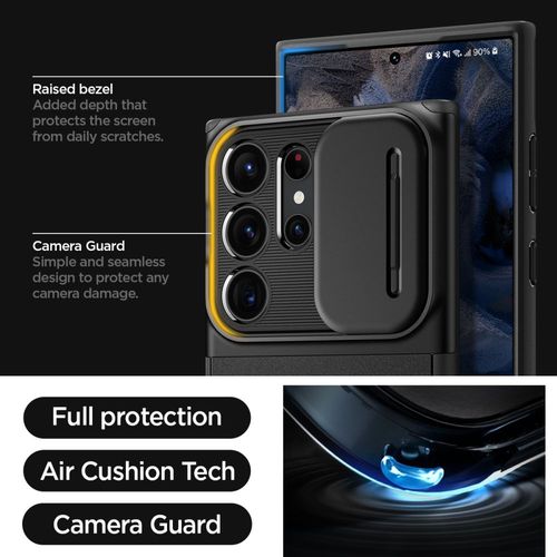 spigen optik armor galaxy s23 ultra black na Arena.pl