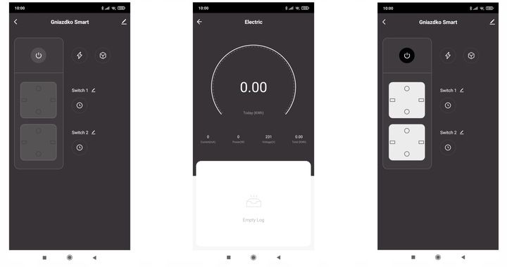 GNIAZDKO PODWÓJNE WiFi INTELIGENTNE SMART TUYA WATOMIERZ PROGRAMATOR zdjęcie 3