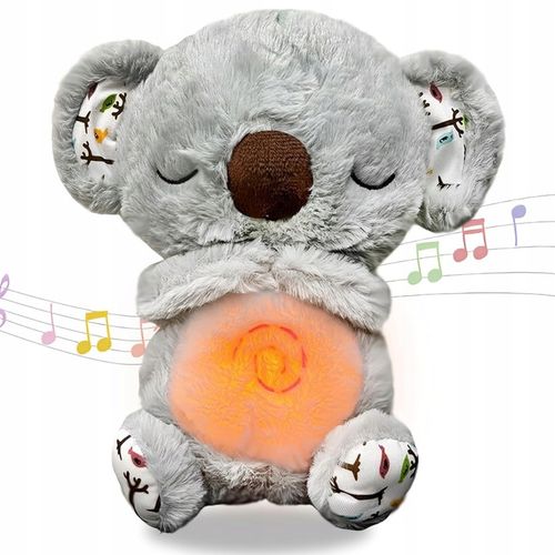 SZUMIĄCY KOALA MIŚ ODDYCHAJĄCA PRZYTULANKA MASKOTKA SZUMIĄCA USPOKAJACZ na Arena.pl