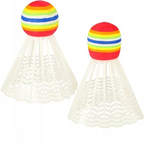 Rakietki Paletki Babington z lotkami Tenis Plażowy Badminton świecący LED na Arena.pl