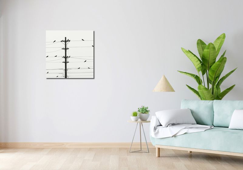 Obraz 60x60cm Symfonia na Drutach zdjęcie 2