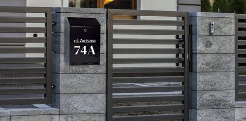 Skrzynka na listy A-4 z Napisem - nadruk UV na Arena.pl