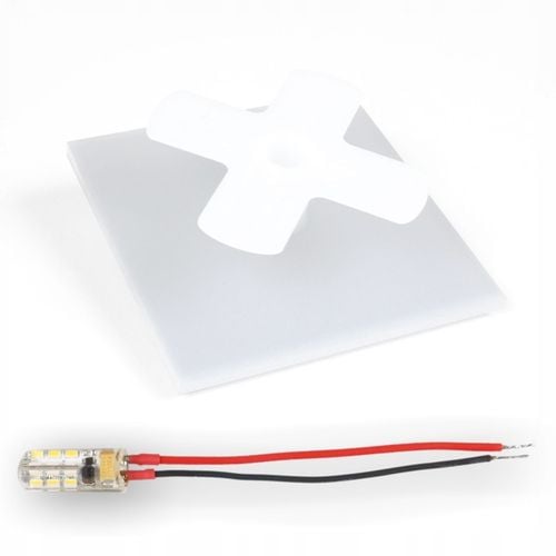 Oprawa schodowa Oświetlenie schodowe Lampka schodowa LED 230V Q1 DĄB na Arena.pl