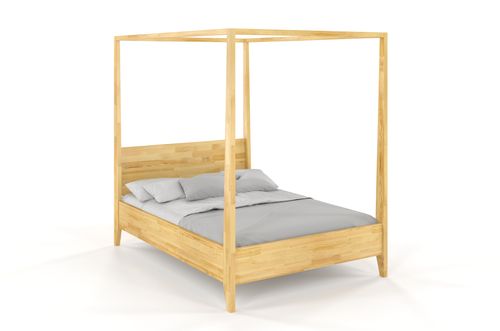 DEESI łóżko sosnowe CANOPY 120x200 na Arena.pl