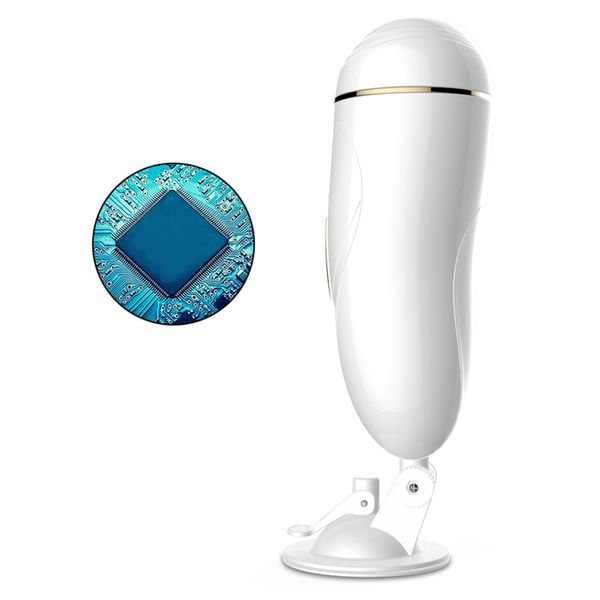 Masturbator-Vibrating Masturbation Cup USB 7 + Interactive Function / Talk Mode zdjęcie 6