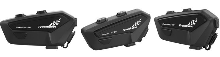 INTERKOM MOTOCYKLOWY FREEDCONN FX PRO V2 EU TRYB MESH 6 OSÓB DŹWIĘK HI-RES zdjęcie 13