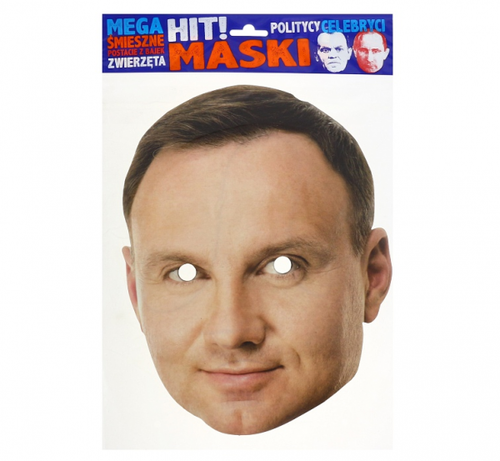 Maska papierowa "Andrzej Duda" na Arena.pl