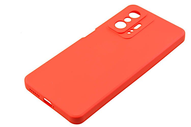 Etui silikonowe Tint do Xiaomi 11T czerwony zdjęcie 1