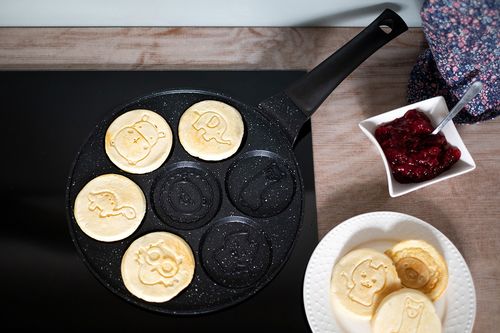 patelnia granitowa do placuszków zwierzątka 1977 na Arena.pl