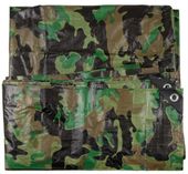 Plandeka 2,9x4m Zadaszenie namiotowe woodland tarp