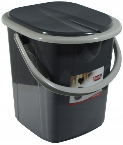 TOALETA PRZENOŚNA TURYSTYCZNA WC 22L WIADRO KIBEL Z DESKĄ i UCHWYTEM BRANQ na Arena.pl