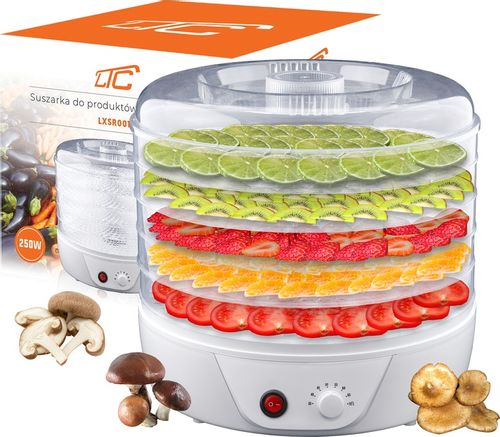MOCNA SUSZARKA DO GRZYBÓW OWOCÓW WARZYW POJEMNOŚĆ I WIELKOŚĆ XXL na Arena.pl