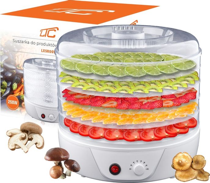 MOCNA SUSZARKA DO GRZYBÓW OWOCÓW WARZYW POJEMNOŚĆ I WIELKOŚĆ XXL zdjęcie 11