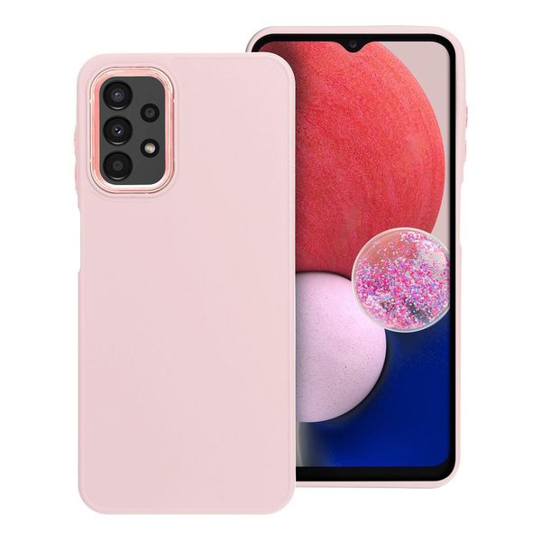 Futerał FRAME do SAMSUNG A13 4G pudrowy róż zdjęcie 1