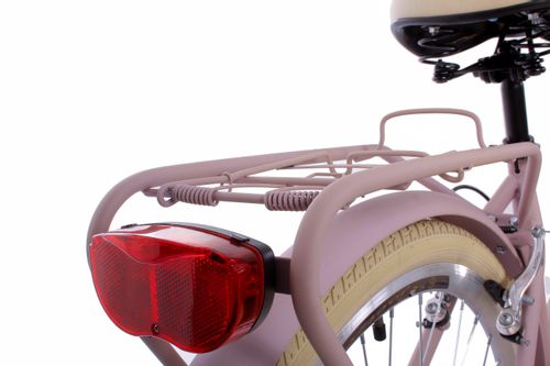 Damski rower miejski Goetze 28 mood 7b + kosz / Lilla Cream na Arena.pl