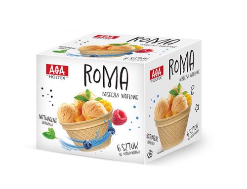 Aga Holtex Roma miseczki waflowe 70 g na Arena.pl