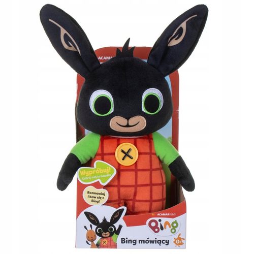 BING Królik Bing pluszak interaktywny mówiący po polsku maskotka 27 cm na Arena.pl
