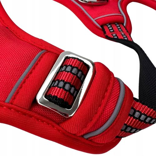 MOCNE SZELKI GUARD dla psa ALASKA odblask red M na Arena.pl