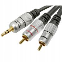 2X KABEL mini JACK 3.5 - 2RCA STEREO PROLINK EXCLUSIVE TCV3420 7.5m