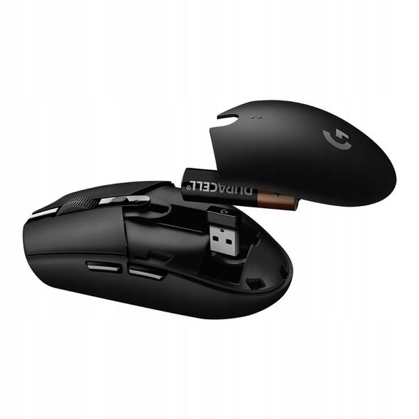 Mysz LOGITECH G305 LightSpeed Czarny 12000 dpi zdjęcie 8