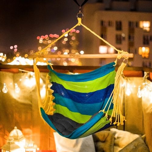 BENCH DELUXE Siedzisko 2os hamak na balkon taras do ogrodu na Arena.pl