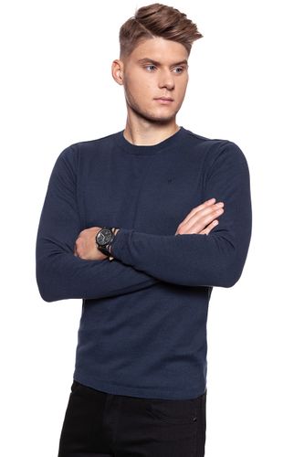 MĘSKI SWETER MUSTANG Basic C-Neck Jumper 1001097 4085 S na Arena.pl