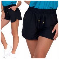 SPODENKI DAMSKIE PLUS SIZE KRÓTKIE KLASYCZNE WIĄZANIE KOBIECE MORAJ 3XL