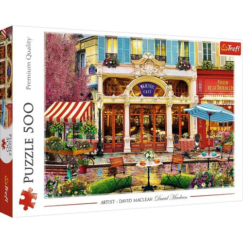 Puzzle 500 Elementów Kawiarenka na Arena.pl
