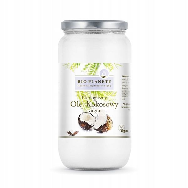 OLEJ KOKOSOWY VIRGIN BIO 950 ml - BIO PLANETE zdjęcie 1