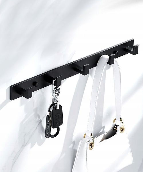 Panel Wieszak Haczyki Mocny Czarny zdjęcie 11