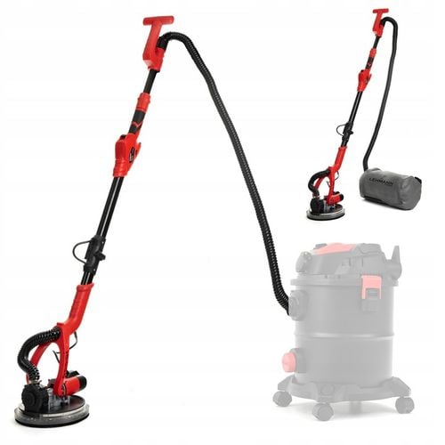 SZLIFIERKA DO GIPSU ŻYRAFA GŁADZI TYNKÓW LED Z ODSYSEM PAPIER WALIZKA na Arena.pl