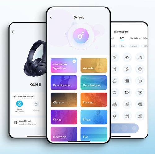 CZARNE Słuchawki Bezprzewodowe Nauszne Soundcore Q20i Bluetooth 5.0 na Arena.pl