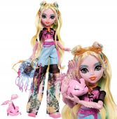 Monster High Lalka podstawowa Lagoona Blue + zwierzątko Rybka Neptuna HXH75