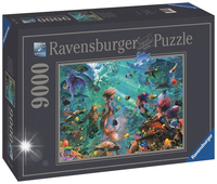 Puzzle Magiczny podwodny świat 9000 elementów Ravensburger