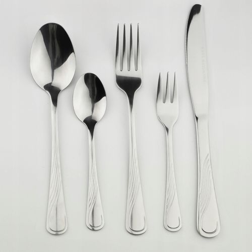 ZESTAW SZTUĆCÓW 30 ELEMENTÓW DLA 6 OSÓB KPL SZTUĆCE NIERDZEWNE W PUDEŁKU na Arena.pl