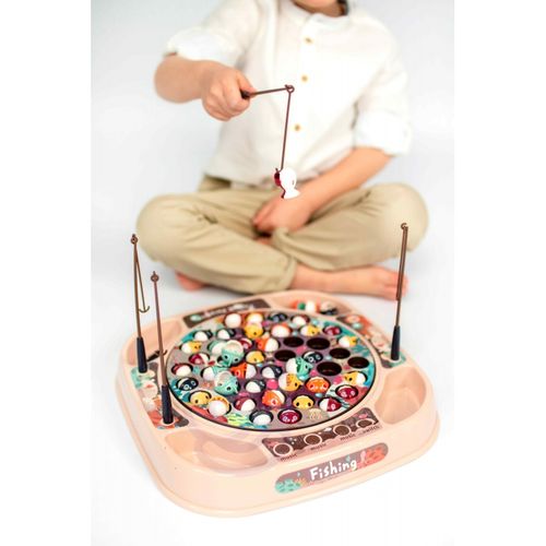 WOOPIE Gra Łowienie Rybek Zestaw 4 Wędki 50 el. na Arena.pl