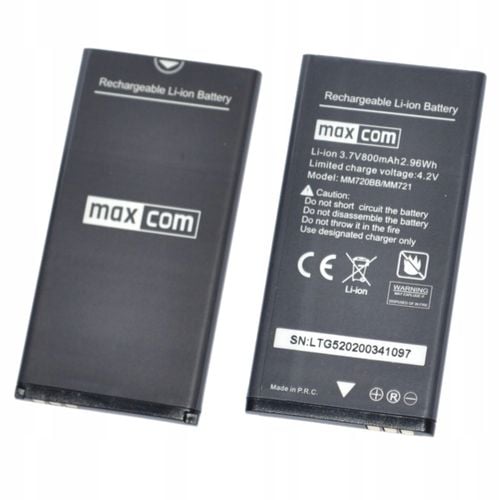 ORYGINALNA BATERIA do MAXCOM MM720 MM721 800 mAh na Arena.pl