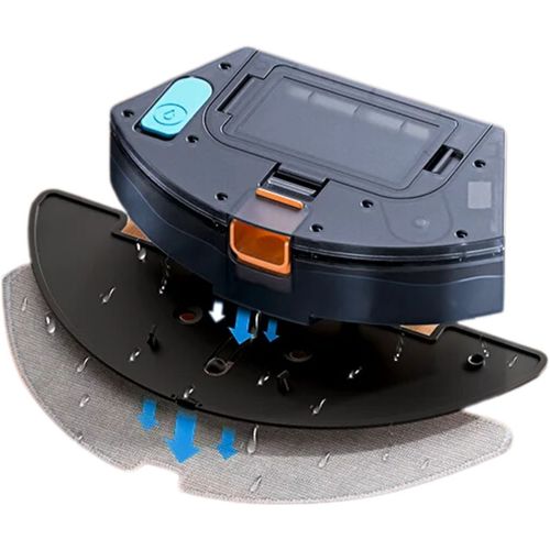 Robot sprzątający Laresar P10 Automatyczny odkurzacz mopujący moc 4500Pa na Arena.pl