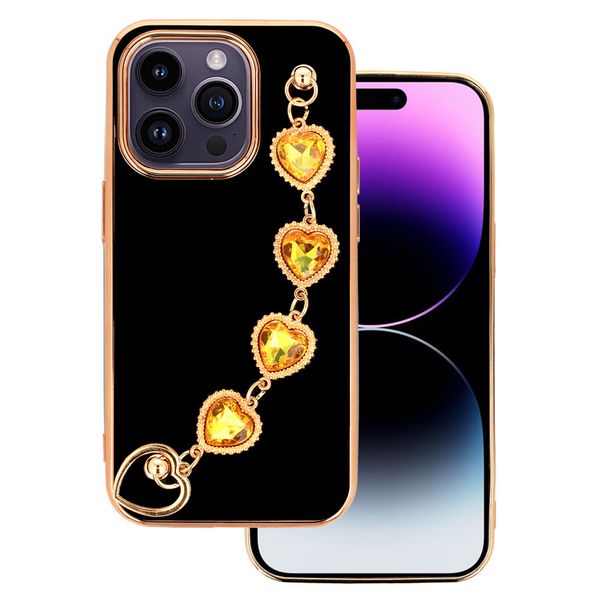Trend Case do Iphone 14 Pro wzór 2 czarny zdjęcie 1