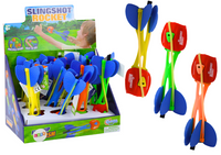 Rakieta Z Procą Do Rzucania Piankowa Kolorowa Odrzut 25 Metrów