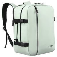 plecak podróżny z tworzywa sztucznego w jasno zielonym kolorze - peterson