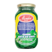 Galaretki kokosowe w syropie zielony Nata De Coco Green Monika 340g
