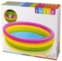 basen dmuchany kolorowe pierścienie 114x25cm intex