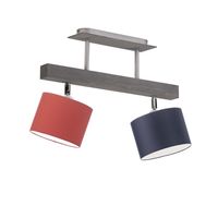 Drewniany plafon sufitowy z ruchomymi kloszami EPIR