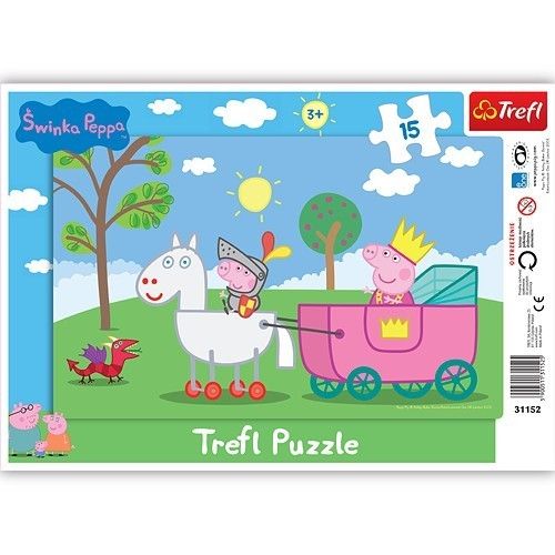 Trefl 15 elementów, Peppa Rycerz na Arena.pl