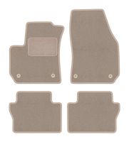 Dywaniki welurowe LUX beżowe Opel Zafira B 2005-2014 z mocowaniami