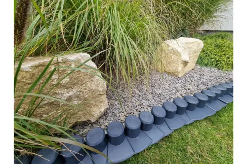 Palisada z najazdem 2,4 m grafitowa na Arena.pl