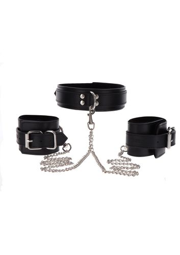 Heavy Collar and Wrist Cuffs Black na Arena.pl