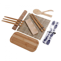 Zestaw DO SUSHI robienia podawania 5os bambusowy