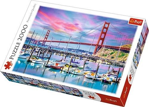 Trefl Puzzle 2000 elementów Golden Gate, San Francisco na Arena.pl